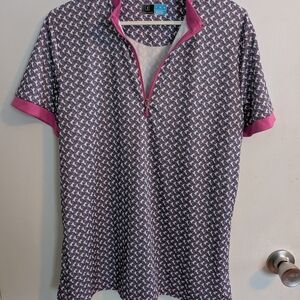 PGA Tour Golf Shirt Womens Size L